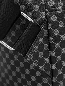 This Bag Can Be Shoulder Back, Cross-Body Back, Chest Back, A Variety Of Back Methods, Which Is Very Versatile. A Classic Bag Can Not Only Improve Your Fashion Taste, But Also Increase Your Self-Confidence And Personalized. This Bag Is Versatile And Easy To Carry. This Bag Is Simple And Elegant. - Black - View 9