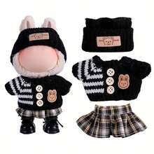6.69-Inch Doll Clothes, Compatible With Labubu,1sets Of Decoration - Fashionable Bucket Hat And Sweater And Pants Or Skirt Set, Suitable For 6.69-Inch Dolls, Cute BuLabu Accessories, For Play And Display (Shoes And Dolls Not Included) - Multicolor - View 20