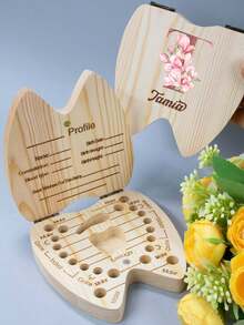 Custom Baby Teeth Storage Box With Initials,Personalized Name Teeth Decorative Box,Customized Personal Data Deciduous Teeth Box,Baby Shower,Customizable Birthday Gifts,The First Gift For Your Child,Thanksgiving Day,Birthday Gifts,Bedroom,Versatile,New Mother Souvenir Gifts,Dad,Boy,Girl,Family,Friend - phong cách A - Xem 8