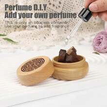 Ancient Portable No Perfume DIY Fragrance Wooden Box Aroma Diffuser Decorations Items Living Room Bedroom Car Home Accessories