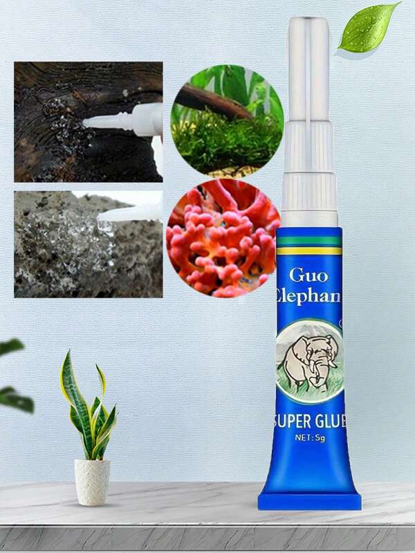 Aquarium Glue, Safe And Quick-Drying Aquascape Water Plant Glue For Corals Aquascaping Instant