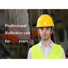 Normale Zwei-Stangen-Ableitungszahlung, reflektierende Weste, Baustelle, Hygiene, Verkehr, gelbe reflektierenden Westen, mehrere Taschen für den Einsatz, Proxy-Fahren