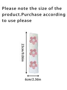 1pc/2pcs Car Seat Belt Shoulder Protector Fresh Floral Car Seat Belt Protector Soft And Comfortable - one-size - View 11