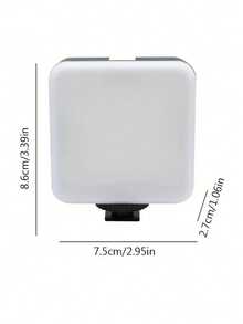 Đèn vòng LED chụp ảnh selfie, đèn chiếu sáng kẹp di động, phù hợp cho máy ảnh/điện thoại/máy tính xách tay/máy tính bảng/máy tính, dùng cho chụp ảnh/trang điểm/quay vlog. - Nhiều màu - Xem 3