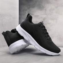 Zapatillas deportivas casuales para hombres de talla grande, malla transpirable, zapatillas de correr duraderas, precio especial al por mayor