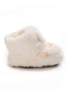 Autumn/Winter Infant Winter Shoes, Toddler Shoes For Boys & Girls, Infant & Toddler Shoes With Plush Lining, Soft Sole Anti-Slip Boots