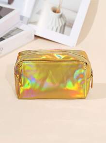 Laser Cosmetic Bag, Toiletry Bag, Cosmetic Storage Bag, Portable Travel Cosmetic Bag, Cosmetic Tool Kit, Coin Purse, Multi-Functional Storage Bag,Large Capacity Toiletries Organiser,Stylish Design, Portable And Versatile