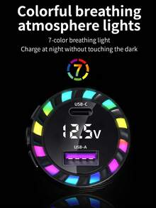 3.1A Multi-Function Car Charger With 3-In-1 Charging Cable