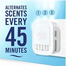 Febreze 3Volution Air Freshener Plug-In Starter Kit + 4 Refills (20ml X 4) - Pet Odor Eliminator - Spring Awakening - View 10