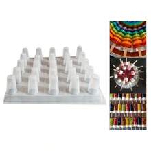 Molde Para Gelatina en Forma de Gelapaletas de 7cm.  Molde Para Paletas De Hielo. Material resistente y reutilizables. Desmolda rápidamente - Blanco - Ver 1