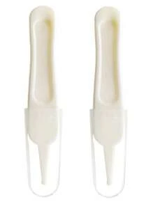 4件套新生儿清洁镊子、耳部清洁夹套装、婴儿吸耳器，用于清除鼻涕、清洁耳道和耳垢。婴儿护理工具。适用于新生儿和婴幼儿。