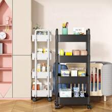 Living Room Kitchen Bedroom Bathroom Storage Rack Toilet Storage Rack Living Room Bedroom Snack Cosmetics Toy Storage Kitchen Storage Two Materials Optional Strong And Durable Bright Colors High Appearance