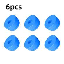 MYLOLF 1 pieza/2 piezas/3 piezas - Tapas para garrafas de agua de 3 y 5 galones, tapas de reemplazo reutilizables de silicona, tapas antiderrames para dispensadores de agua de botellas de 55mm