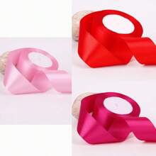 3 件/套 72 码/4 厘米缎带，礼盒装，服装装饰丝带，生日，节日，玫瑰花 DIY，工艺用品 - 彩色 - 查看 24