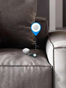 Silicone AirTag Protective Case, Soft & Durable Silicone AirTag Keychain Protective Cover, Anti-Slip Protective Shell For AirTag GPS Item Finder - Multicolor - View 3