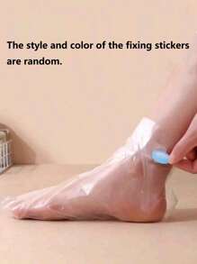 100 كيس من أكياس الاستحمام الشفافة القابلة للتخلص منها، للترطيب، إزالة البشرة الجافة، أغطية قدم بلاستيكية شفافة قابلة للتخلص، جوارب مرطبة غير معطرة للعناية بالقدم، أكياس قدم شفافة وقابلة للتخلص منه، أدوات العناية بالرجل، ماسكات قدم مرطّبة، خالية من العطر، العناية الجمالية والشخصية، رعاية اليد والسعال، عناية بالساق، أكمام قدم رطبة