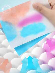 100片/50片/30片衣物除色洗衣片，防染色衣物纸