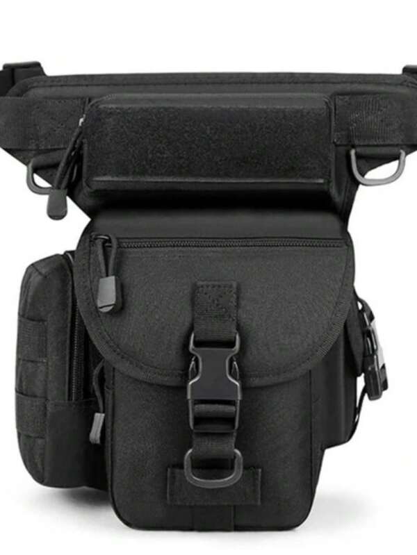 Multifuncional tático ao ar livre
Camuflagem Ciclismo Exército Ventilador Leggings Toolkit Perna Pendurada Bolsa