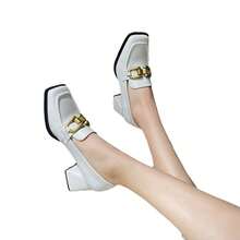 Women Loafers Shoes - 白色 - 查看 7