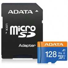 ADATA Memoria Micro SD ADATA 128 GB 100 MB/s Clase 10 - Negro - Ver 2