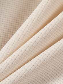 2 件男士休闲纯色衬衫，带双口袋和领子 + 裤子套装，轻便运动度假装，春秋季