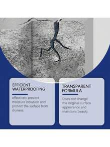 Multi-Purpose Crack Filler, Daily Sealing Waterproof Invisible Glue, For Construction Site, Home Use, Leak Repair