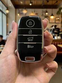 1 Pc TPU Car Smart Key Cover Fob, Fit For Kia 2013-2018 Forte Forte Koup NIRO Optima Rio Sorento Soul Sportage,Keyless Auto Accessories