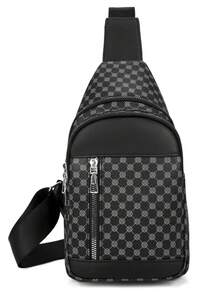 This Bag Can Be Shoulder Back, Cross-Body Back, Chest Back, A Variety Of Back Methods, Which Is Very Versatile. A Classic Bag Can Not Only Improve Your Fashion Taste, But Also Increase Your Self-Confidence And Personalized. This Bag Is Versatile And Easy To Carry. This Bag Is Simple And Elegant. - Black - View 11