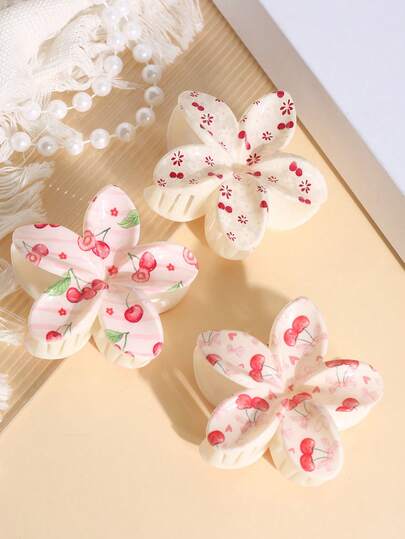 1/3 件时尚雏菊花发夹，夏季度假风格发夹，适合日常使用和送礼，适合驾驶、聚会、度假、外出、学校，是送给女孩和最好的朋友的绝佳礼物发饰花发夹，学校用品，大学