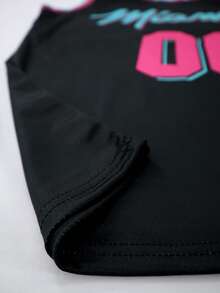 定制运动服，透气速干 210g 春夏上衣，适合运动队、俱乐部训练、篮球背心，前后印有姓名、号码、标志，适合日常休闲、派对、聚会、时尚、时尚、时髦、休闲、简约时尚、个性化、定制、定制、独特、男士服装、胶囊衣橱、男士基本/街头风格，适合他、男朋友、家人、朋友、生日、度假/节日、学校/比赛、运动/登山的理想礼物 - 彩色 - 查看 6