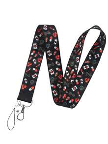 1条印有医疗主题心形针头和导管图案的证件挂绳，适用于手机挂绳、游戏机挂绳、相机挂绳、文件挂绳、门禁卡、交通卡、工作许可证、场地证明、音乐会、鸡尾酒会等场合。是送给男朋友、女朋友、家人、医生、护士、派对礼物、手机装饰、圣诞礼物等的理想之选。也可用作包包挂饰、汽车配件、教师礼物、姐妹礼物等。 - 彩色 - 查看 4
