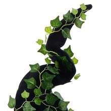 Halloween Witch Hat Gothic Flower Climbing Vine Wizard Hat Pointed Cap For Adults, Cosplay Costume Accessories - màu đen - Xem 6
