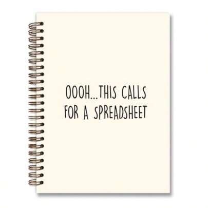 Spreadsheet Notebook Journal For Work NotesAccountant Gifts Hardcover College Spiral Notebook Office Decorations Spreadsheet Gift For For Work Accounting Boss Coworker