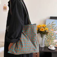 Women Shoulder Bags - 蒟蒻+藍 - 查看 4