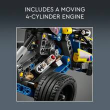 LEGO Technic Off-Road Race Buggy Buildable Car Toy, Cool Toy For 8 Year Old Boys, Girls And Kids Who Love Rally Contests, Race Car Toy Featuring Moving 4-Cylinder Engine And Working Suspension, 42164 - 42164 - View 5