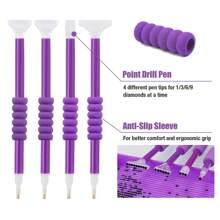 30/60/240 Slot Diamond Painting Accessories Set, Quick Assist Tools And Pen Tray, Suitable For Diamond Art Enthusiasts