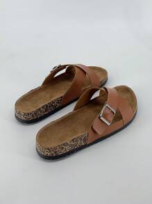Men's Casual Slip-On Sandals, Black Slippers And White Sandals, Unisex Flip Flops, Women's Slippers And Sandals, Suitable For Beach, Outdoor And Office Wear