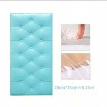 4/6 件 3D 软泡沫墙砖 - 即撕即贴自粘墙纸面板防水防潮墙面装饰非常适合榻榻米床头板、电视装饰墙、卧室、客厅、幼儿园可移除装修贴纸 - 墙板/壁纸/墙贴/春季装饰墙纸墙贴房间装饰 - 彩色 - 查看 11