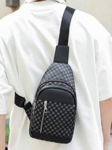 This Bag Can Be Shoulder Back, Cross-Body Back, Chest Back, A Variety Of Back Methods, Which Is Very Versatile. A Classic Bag Can Not Only Improve Your Fashion Taste, But Also Increase Your Self-Confidence And Personalized. This Bag Is Versatile And Easy To Carry. This Bag Is Simple And Elegant. - Black - View 7