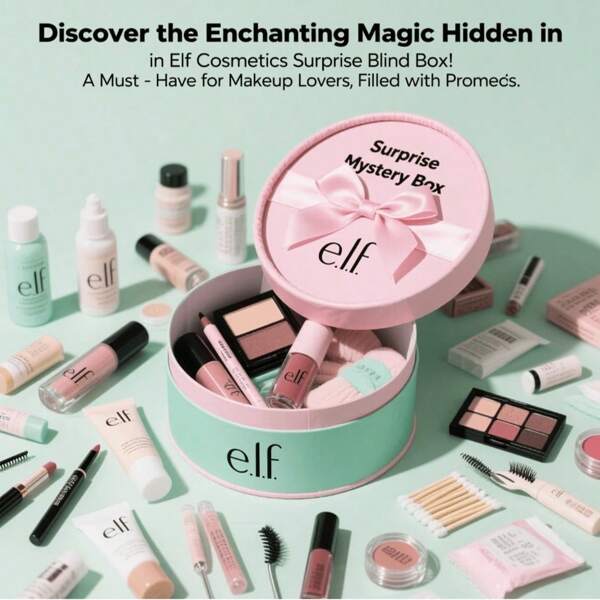 Beauty Blind Boxes Reveal Products! Randomly Selected, Popular Lipsticks, Best-Selling Eyeshadow Palettes, And Premium Essence Samples Are Hidden Within. Start Beauty Attack! Randomly Select One