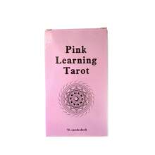 Pink Learning Tarot 10.3*6cm 78 Pcs Tarot Cards With Keywords Based On Rider Waite System - Multicolor - View 9