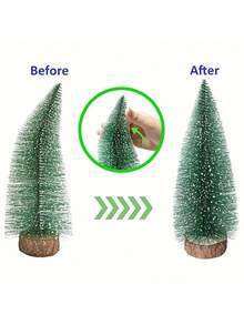 1/5pcs Mini Artificial Christmas Tree, Realistic Christmas Tree, Christmas Party Decor, Christmas Home Tabletop Crafts Home Decor Christmas Decorations Room Decor Winter Christmas Decorations Home Christmas Gifts Christmas Decor
