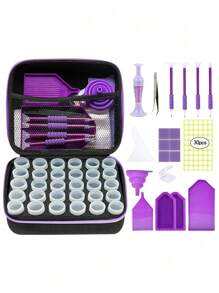 30/60/240 Slot Diamond Painting Accessories Set, Quick Assist Tools And Pen Tray, Suitable For Diamond Art Enthusiasts