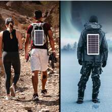 Portable Solar USB Charging Pad - Ideal For Camping, Travel And Emergencies | Power Bank For Mobile Phones, Flashlights And Fans, Outdoor Camping Charging Equipment