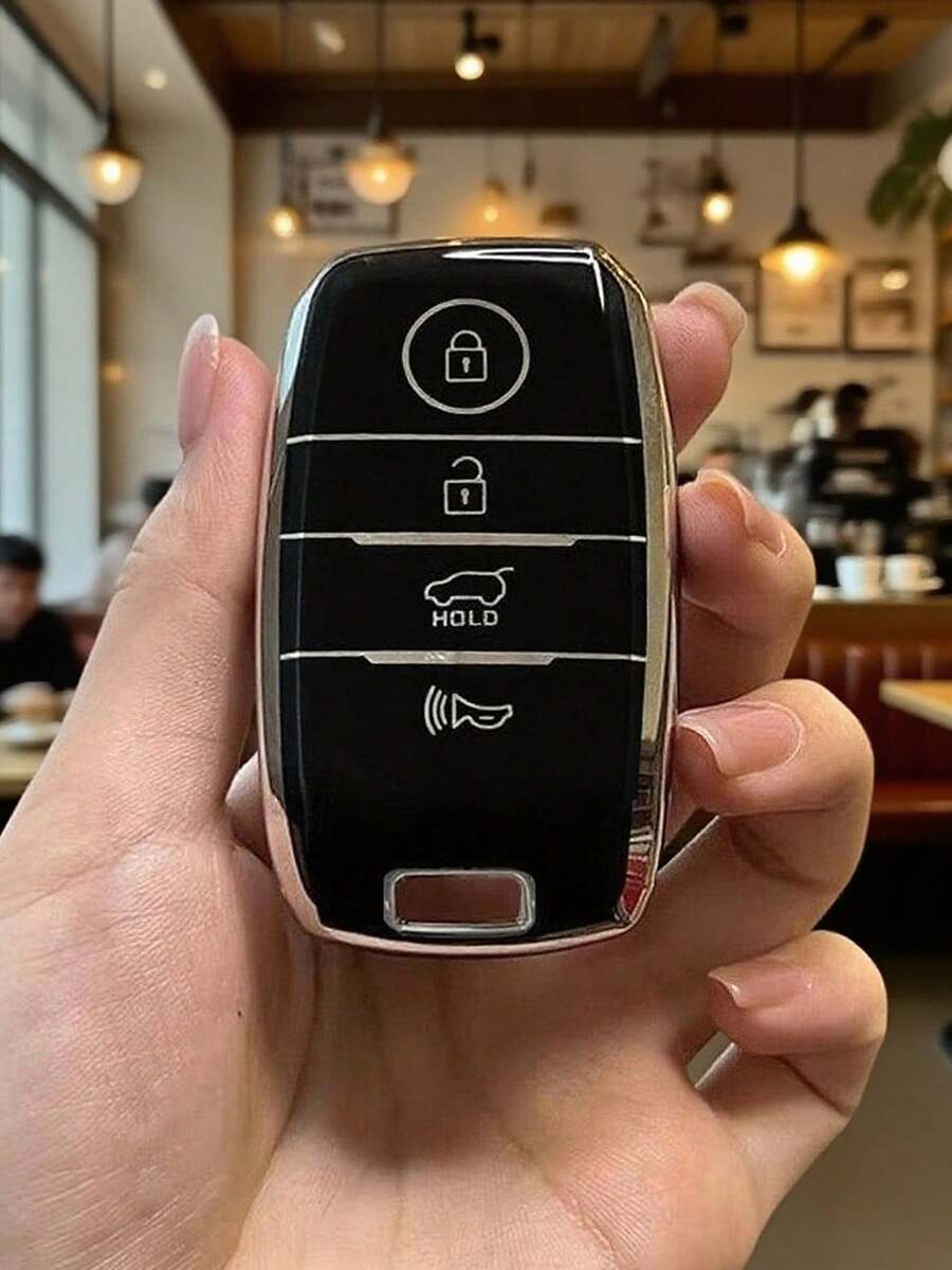 1 Pc TPU Car Smart Key Cover Fob, Fit For Kia 2013-2018 Forte Forte Koup NIRO Optima Rio Sorento Soul Sportage,Keyless Auto Accessories