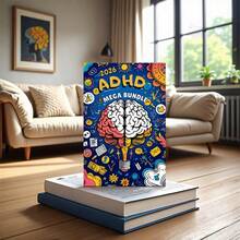 2026年多动症患者专注力及效率提升计划本：任务管理中心，采用颜色编码分区，分别用于记录电话、邮件、待办事项、预约等。减少压力。A5尺寸，带封面，螺旋装订，300页。 - 彩色 - 查看 12