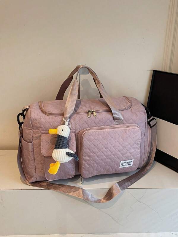 Sac de voyage à main de grande capacité, sac de fitness de voyage en forme de losange, sac de voyage portable