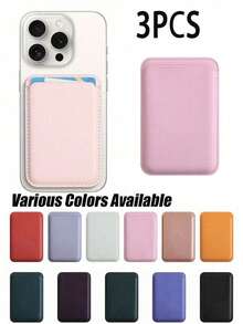 Magnetic Wallet Phone With Mag Safe Wallet Accessories For Phone 16 15 14 13 12 Pro/Pro Max/Plus/Mini Safe Case Series Card Covers For Card Holder Card Holder Wallet Business Card Holder Credit Card Holder Card Holder Women For Women For Men Card Wallet Magsafe Wallet Travel Essentials Everyday Essentials Back To School Essentials - Multicolor - View 1