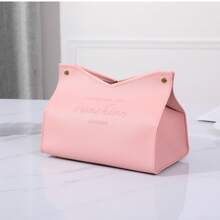 1pc Leather Tissue Box Waterproof Kitchen Accessories,Decorative Tissue Box,Napkin Holder For Table,Tissue Box Bathroom