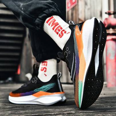 Lightweight Shock-Absorbing Professional Running Shoes, Breathable For Summer, Suitable For Students, Teenagers, Military Training